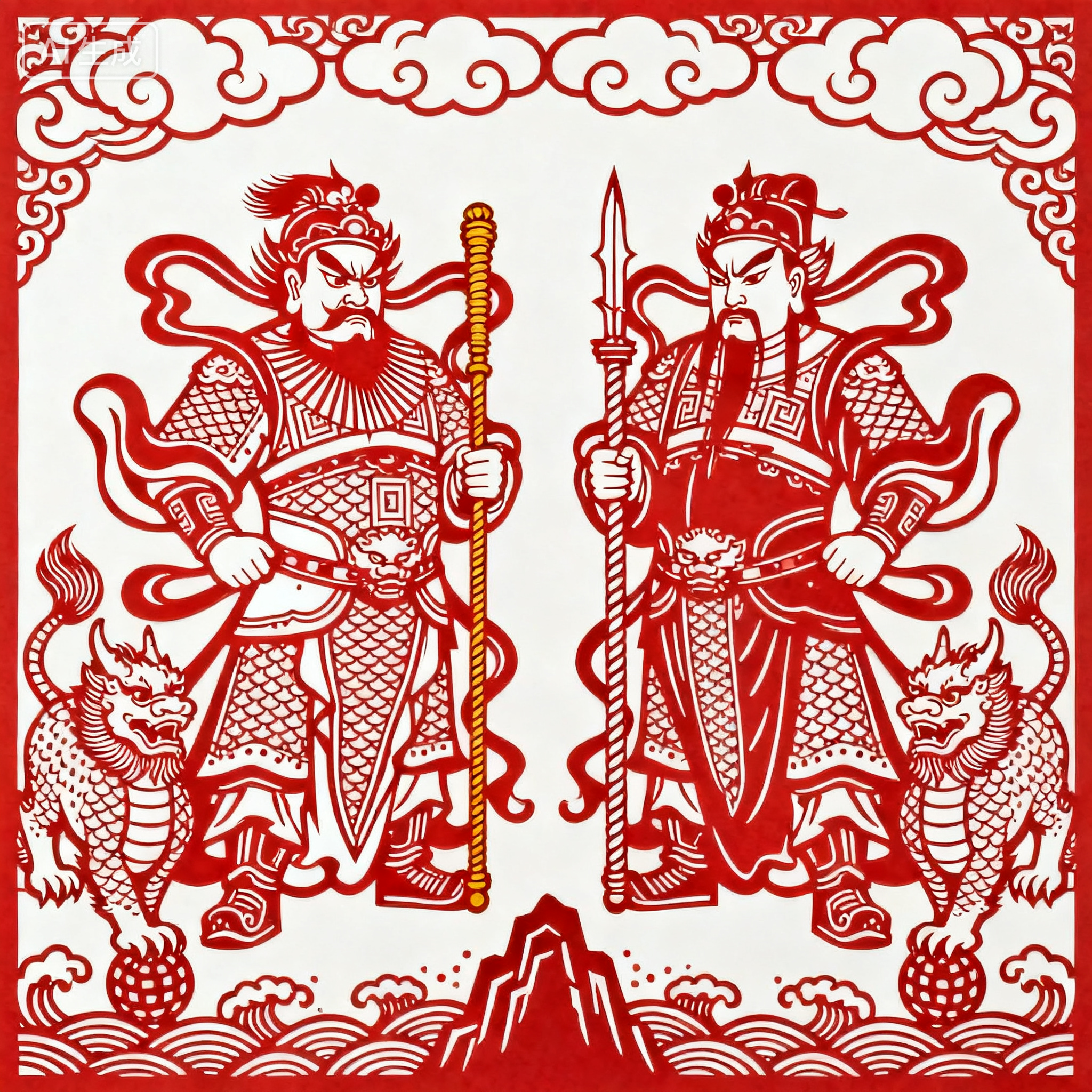 菱形花纹