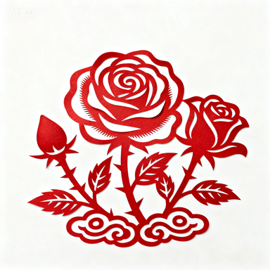 十字花纹