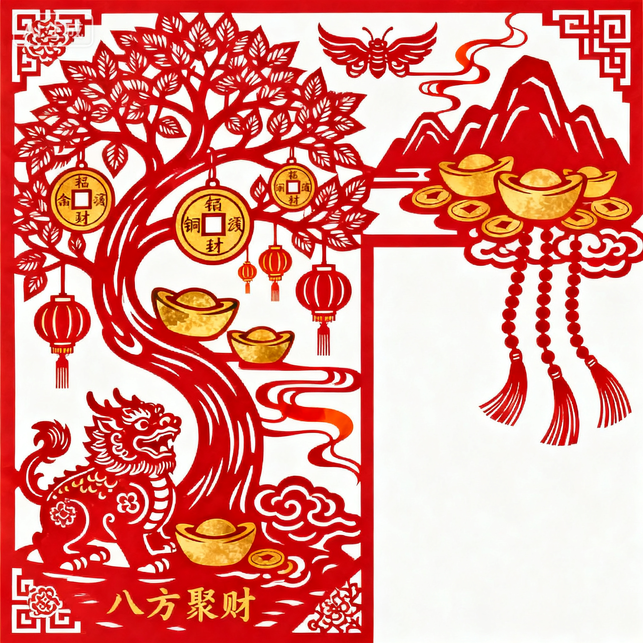 圆形图案